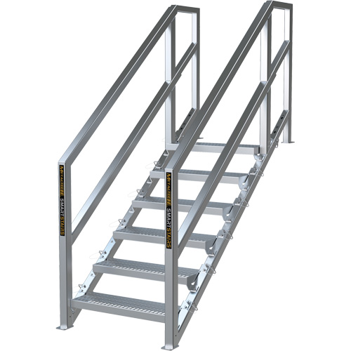 Syst&egrave;me d'escalier modulaire pour la construction de 6-10 marches SmartStairs, 75" ha Southpoint Industrial Supply