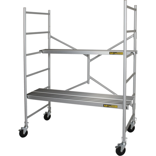 &eacute;chafaud portable Alu Series, Cadre Aluminium, 29" p x 72" h Southpoint Industrial Supply