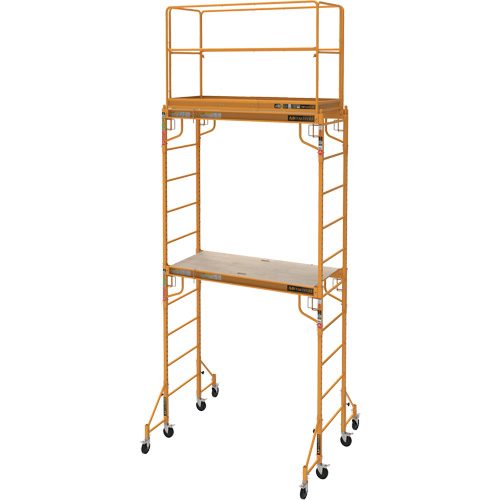 Complete 12' Drywall Baker Scaffold Tower Set, 58-1/2" D x 183" H Southpoint Industrial Supply