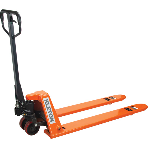Low Profile Hydraulic Pallet Trucks, 48" L x 20.5" W, 3300 lbs. Cap. Southpoint Industrial Supply
