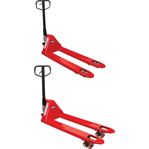 Transpalette manuel, Acier, 48" lo x 21" la, Capacit&eacute; 5500 lb Southpoint Industrial Supply