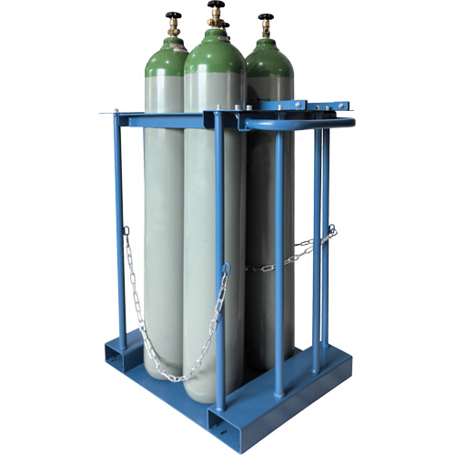Support de rangement pour 4 cylindres pour chariot &eacute;l&eacute;vateur Southpoint Industrial Supply