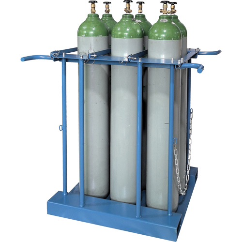 Support de rangement pour 6 cylindres pour chariot &eacute;l&eacute;vateur Southpoint Industrial Supply
