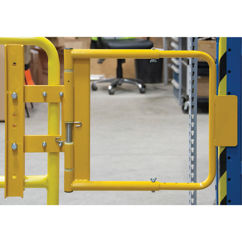Safety Swing Gate, 21" H x 16" - 26" W Southpoint Industrial Supply