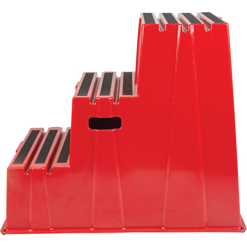 Industrial Step Stool, 3 Steps, 34-13/16" x 22-7/16" x 28-1/2" High Southpoint Industrial Supply