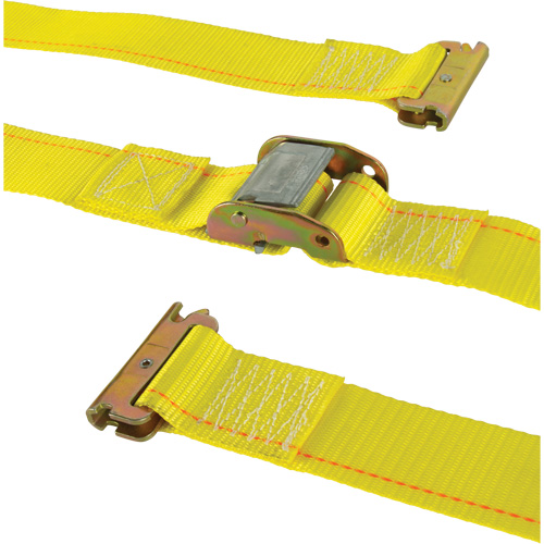 Tendeur d'arrimage utilitaire robuste, Boucle &agrave; came, 2" la x 12' lo, Charge d'utilisation 835 lb (379 kg) Southpoint Industrial Supply