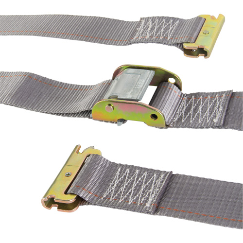 Tendeur d'arrimage utilitaire robuste, Boucle &agrave; came, 2" la x 16' lo, Charge d'utilisation 835 lb (379 kg) Southpoint Industrial Supply