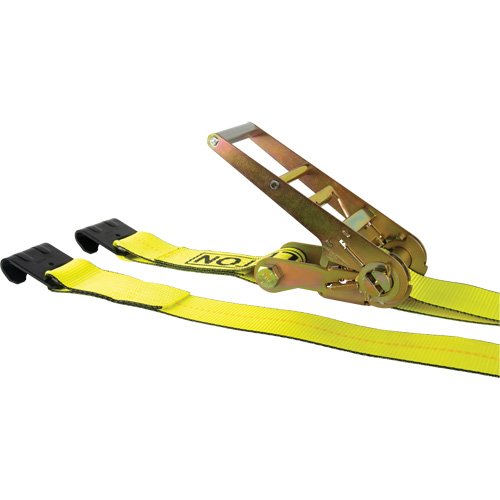 Tendeur d'arrimage pour treuil, Crochet plat, 30' , 3" , Charge d'utilisation max. 5400 lb (2449 kg) Southpoint Industrial Supply