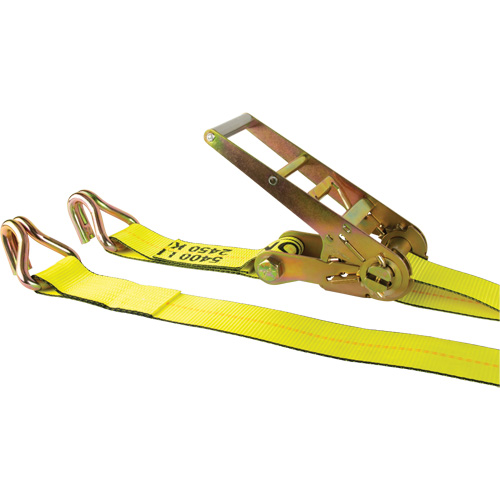 Winch Strap, J-Hook, 30' W x 3" L, 5400 lbs. (2449 kg) Working Load Limit Southpoint Industrial Supply