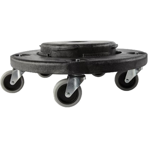 Brute&reg; Dolly, Polyethylene, Black, Fits: 20 - 55 US Gal. Southpoint Industrial Supply