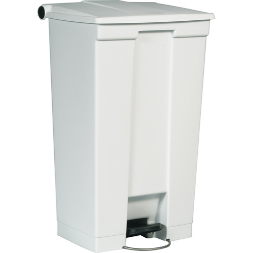 Poubelle &agrave; dessus plat, Poly&eacute;thyl&egrave;ne, Capacit&eacute; 23 gal. US Southpoint Industrial Supply