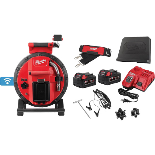 M18 100 Flexible Modular Pipeline Inspection System, 25 mm (1") Camera Head Southpoint Industrial Supply
