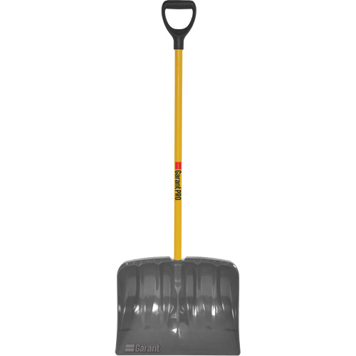High Capacity Mountain Mover Snow Shovel, Polypropylene Blade, 19" Wide, D-Grip Handle Southpoint Industrial Supply