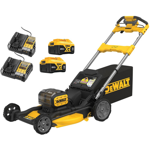 Trousse tondeuse &agrave; gazon sans balais sans fil 21 po XR 2X20V MAX*, Pouss&eacute;e automatique, &agrave; pile, Largeur de coupe 21" Southpoint Industrial Supply