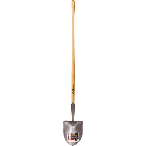 Round Point Shovel, Forged Steel Blade, Hardwood, Straight Handle Southpoint Industrial Supply