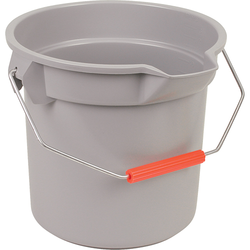 Brute&reg; Bucket, 3.5 US Gal. (14 qt.) Capacity, Grey Southpoint Industrial Supply