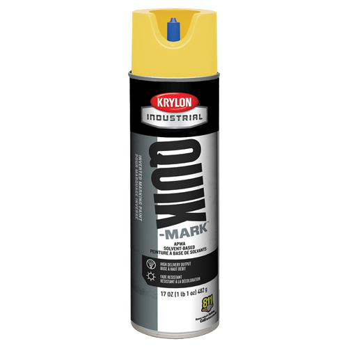 Peinture de marquage industrielle invers&eacute;e &agrave; base de solvant Quik-Mark, 17 oz, Canette a&eacute;rosol Southpoint Industrial Supply