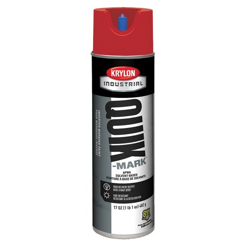 Industrial Quik-Mark Solvent-Based Inverted Marking Paint, 17 oz., Aerosol Can Southpoint Industrial Supply