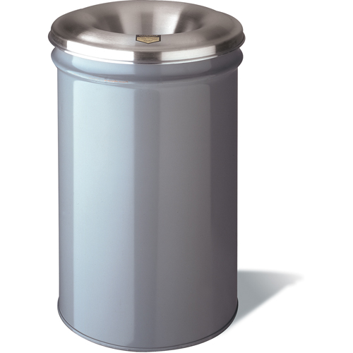 Cease-Fire&reg; Waste Cans, Metal, 4.5 US Gal. Southpoint Industrial Supply
