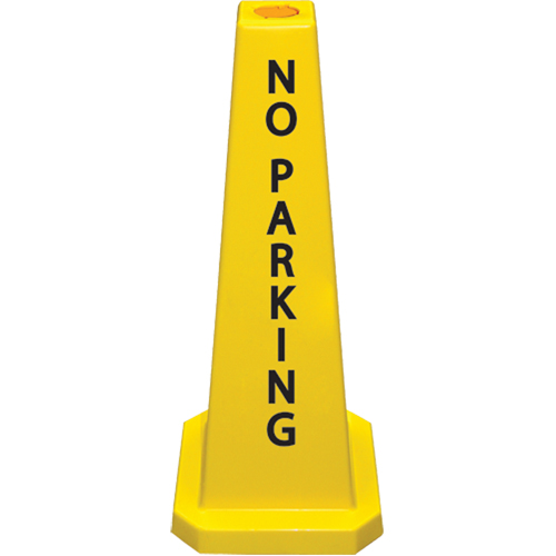 "No Parking" Lamba Traffic Cones, English Southpoint Industrial Supply