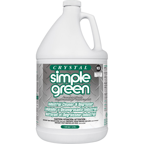 Crystal Simple Green&reg; Industrial Cleaner & Degreaser, 1 gal., Jug Southpoint Industrial Supply
