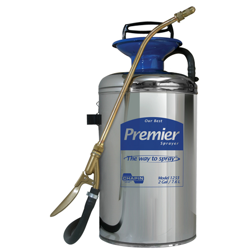 Premier Series Pro Sprayer, 2 gal. (7.6 L), Stainless Steel, 12" Wand Southpoint Industrial Supply