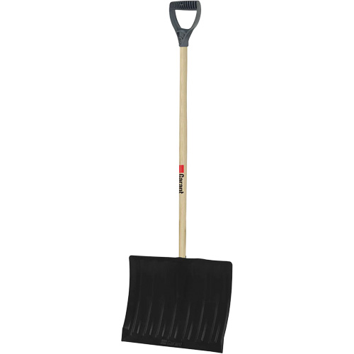 Nordic Snow Shovel, Polypropylene Blade, 17-3/4" Wide, D-Grip Handle Southpoint Industrial Supply