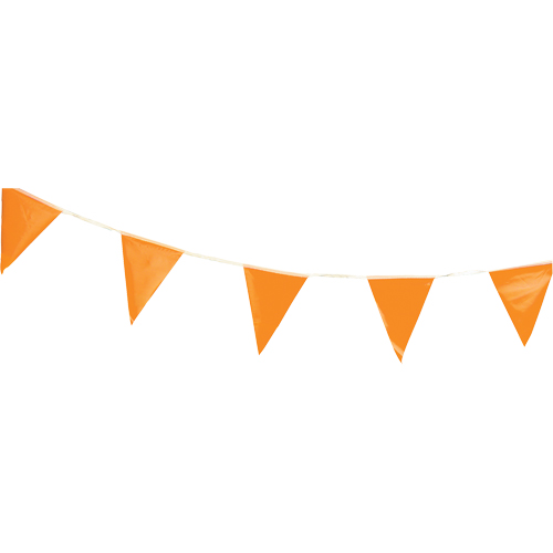 Pennants, 60' L, Orange Southpoint Industrial Supply