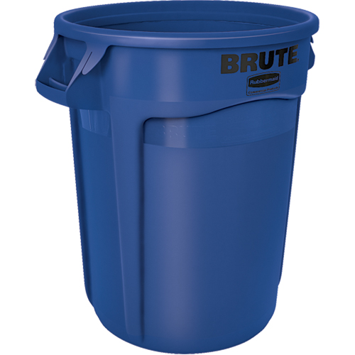 Round Brute&reg; Containers, Bulk, Polyethylene, 32 US gal. Southpoint Industrial Supply