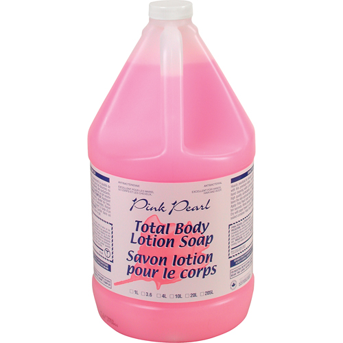 Pink Pearl Total Body Lotion Soap, Liquid, 4 L, Scented Southpoint Industrial Supply