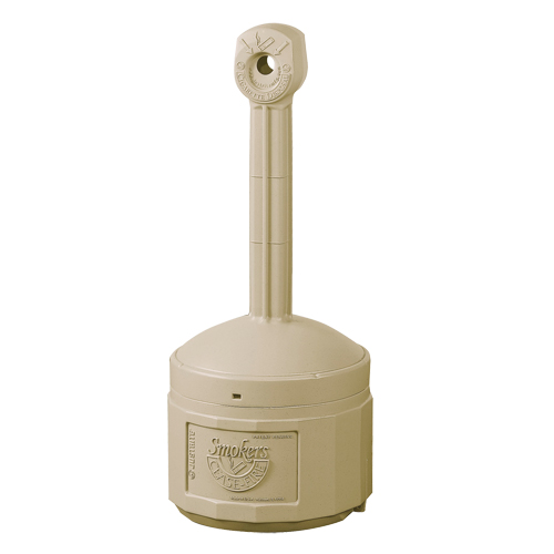 Cendriers Smoker's Cease-Fire, Sur pied, Plastique, Capacit&eacute; 4 gal. US, Hauteur 38-1/2" Southpoint Industrial Supply