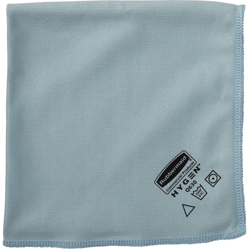 Chiffons en microfibre Hygen s&eacute;rie ex&eacute;cutif, Microfibre, Bleu Southpoint Industrial Supply