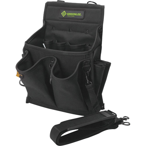 Tool Bag, Nylon, 20 Pockets, Black Southpoint Industrial Supply