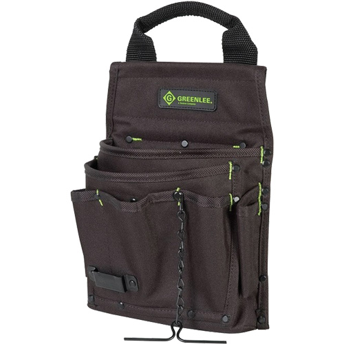 Tool Bag, Nylon, 7 Pockets, Black Southpoint Industrial Supply