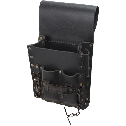 Tool Belt Pouch, Multiple Tool Holder, Leather, 5 Pockets Southpoint Industrial Supply