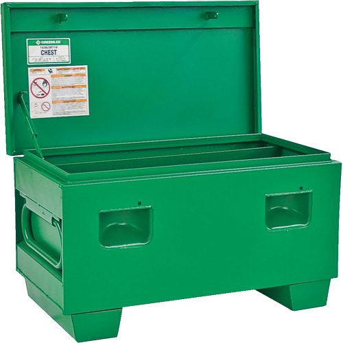 Chest Box, 36" W x 19" D x 17" H, Green Southpoint Industrial Supply