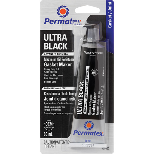 Compos&eacute; &agrave; joints Ultra Black, Tube, Noir Southpoint Industrial Supply