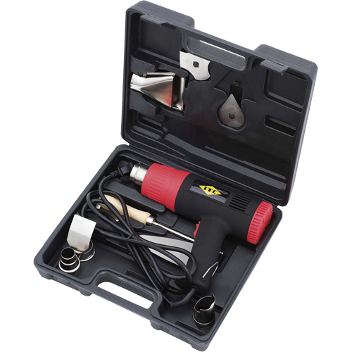 SPT270 Ensemble de pistolet thermique 10 pi&egrave;ces, 2 vitesses, 700°F - 925°F (375°C - 495°C) Southpoint Industrial Supply