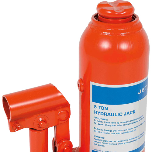 JHJ-8 Crics &agrave; bouteille pour usage tr&egrave;s intensif, 8 tonne(s), 15-3/8" Hauteur &eacute;lev&eacute;e Southpoint Industrial Supply