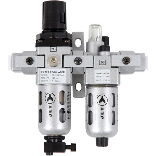 Filtre &agrave; air miniature en deux parties, r&eacute;gulateur et lubrificateur AFRLCM14, 1/4" NPT Southpoint Industrial Supply