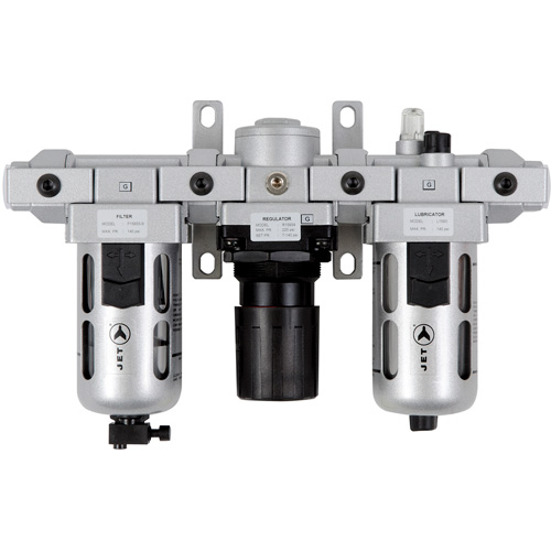 AFRLMS12 3-Piece Standard Air Filter, Regulator & Lubricator, 1/2" NPT Southpoint Industrial Supply