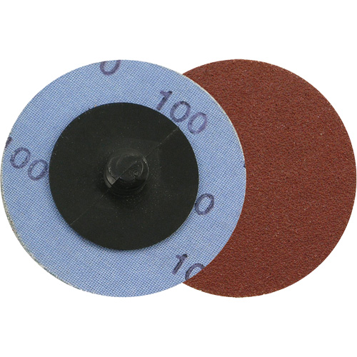 Disque de ponçage &agrave; support en tissu, 3" dia., Grain A80, Oxyde d'aluminium Southpoint Industrial Supply