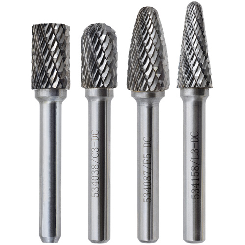 CBHP-4 Premium Carbide Bur Set, 4 Pieces Southpoint Industrial Supply
