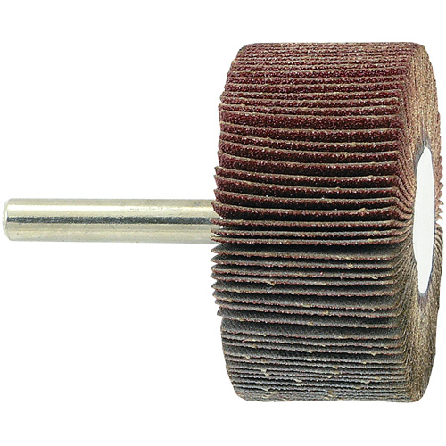 Shaft Mounted Flapwheel, 80 Grit, 2" x 1" x 1/4" Southpoint Industrial Supply