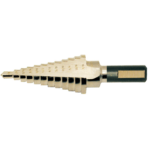 Foret &eacute;tag&eacute; de super premi&egrave;re qualit&eacute;, 1/8" - 1/2", Incr&eacute;ments de 1/32", Acier rapide Southpoint Industrial Supply