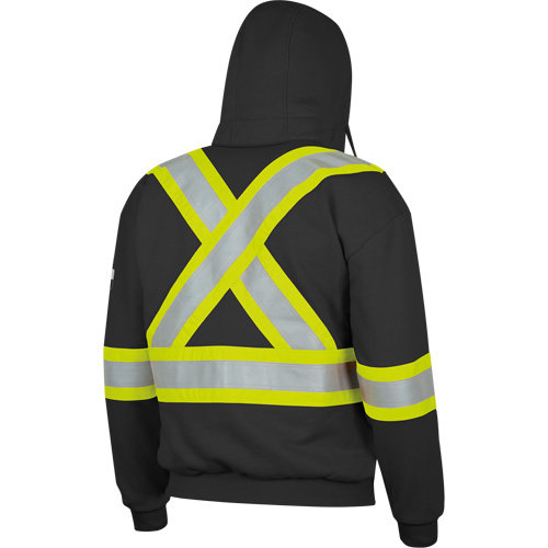 337SF Capuche &agrave; fermeture &eacute;clair ignifug&eacute;e, Hommes, Petit, Noir, 22 cal/cm² Southpoint Industrial Supply