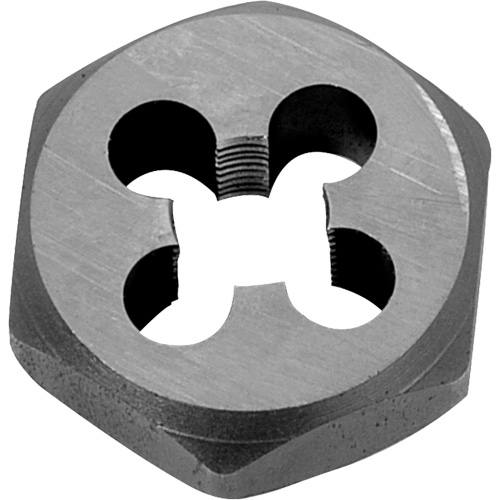 Hexagon Rethreading Bolt Die, 1-1/16" Dia., 9/16"-18 Thread, Chromium Steel Southpoint Industrial Supply
