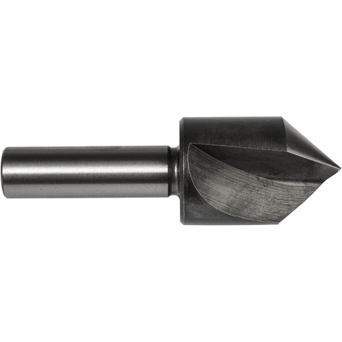 Fraise conique, 1-1/4", Acier rapide, Angle de 82°, 1 cannelures Southpoint Industrial Supply