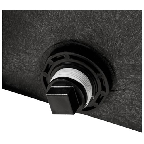 Stock Tank, 39" D x 58" W x 25" H, 1200 lbs. Capacity, Black Southpoint Industrial Supply