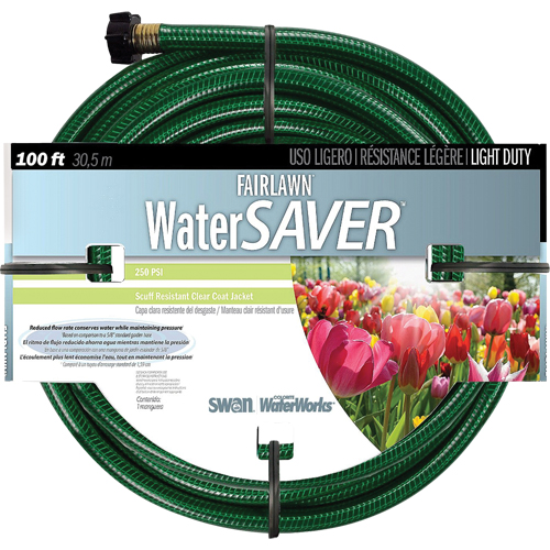 Fairlawn Watersaver Light Duty Garden Hoses, Nylon, 1/2" dia. x 100' Southpoint Industrial Supply